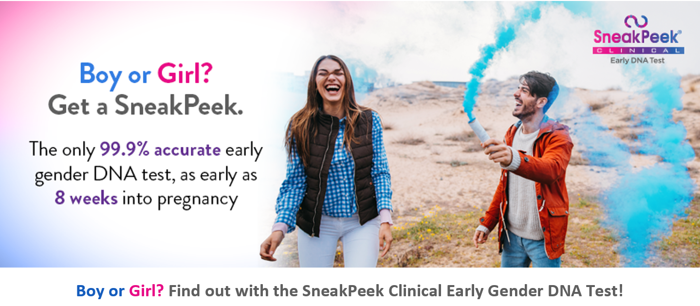 SneakPeek Clinical Early Gender DNA